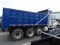 Granite Tri-Axle Dump Truck ,15' steel body w/ roll tarp, Mack MP7 diesel e