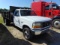 SINGLE DUMP TRUCK, 12' BODY WITH 2' METAL SIDES, 7.3L DIESEL 5SP TRANS.