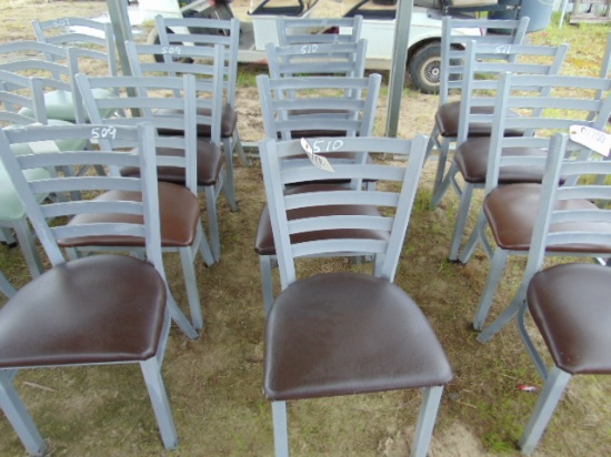 (4) RESTAURANT TABLE CHAIRS