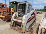 SKID STEER, RUBBER TRACKS, NO BUCKET, AUX HYD OUTLETS, HOURS: 2349, (BAD EN