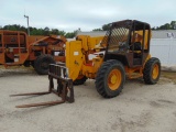 TELEHANDLER 4x4x4 OPEN CAB, BOOM REACH 25' FORWARD 36' LIFT HEIGHT, 6000LB