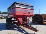 Parker Grain Cart 250, pull type w/ P.T.O. Auger, S/N: 763555