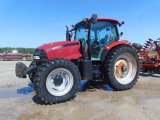 MAXXUM 4x4 FARM TRACTOR, CLOSED A/C CAB, FRONT TRACTOR WEIGHTS, POWER STEER
