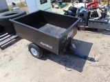 PULL BEHIND TRAILER FOR LAWNMOWER