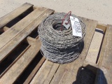PALLET OF BARBED WIRE FENCE