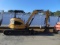 CAT 304C CR mini excavator, two post canopy, 16'' rubber tracks, 22'' quick