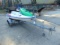Sea Doo Bombardier jet ski with EZ loader single axle trailer