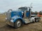 KENWORTH W900 VIN:763212 Tri axle day cab, 18sp, double frame, 4.11 gear ra