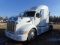 2010 PETERBILT 386 VIN:1XPHD49X3AD110175 T/A sleeper road tractor, Cummins