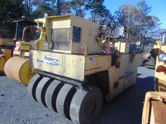 1990 Ferguson SP-912 pneumatic 9 wheel roller, Hours: 1903, SN: 852