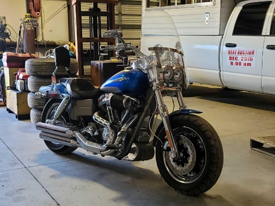 2009 HARLEY DAVIDSON VIN:1HD1PX8189K975500 Screaming Eagle Fat Bob, 110 mot