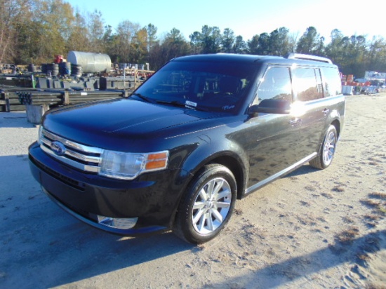 2011 FORD FLEX SEL VIN:2FMGK5CC8BBD22524 SUV, 3.0L engine, P/T, P/W, cloth