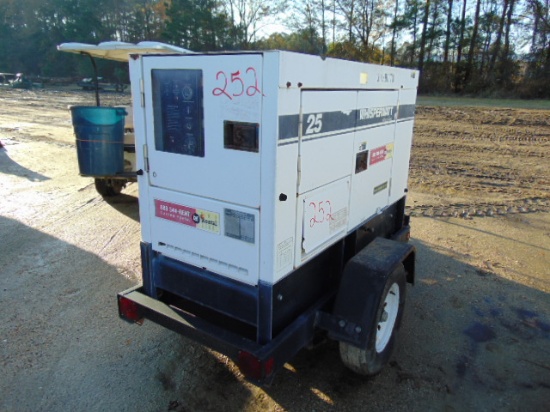 Whisper Watt 25 Generator Pull Type Phase2 & single 60Hz, 25 Kva,14.4 Kw, 2