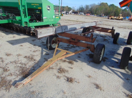 Silver Edge grain cart running gear, home made for grain head