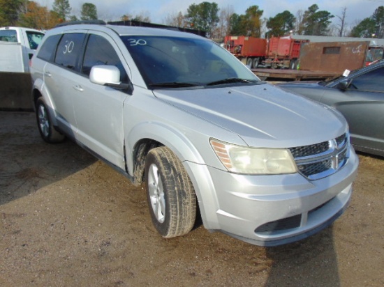 2011 DODGE JOURNEY VIN:3D4PG1FG0BT525282 SUV, 3.6L engine, A/T, cloth inter