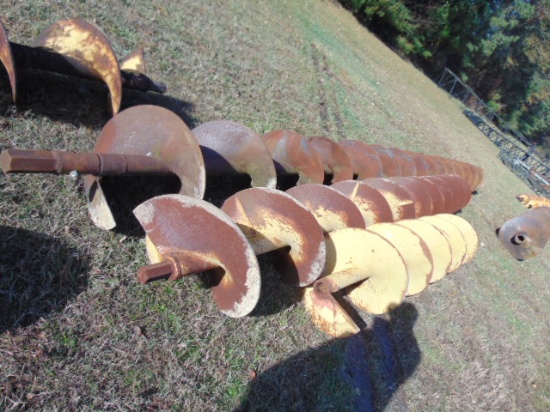 24-INCH X 20 FT LONG 2 1/4 - INCH HEX HORIZONTAL DRILLING AUGER STEMS (QUAN