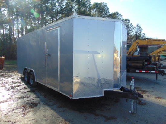 2018 SPATAN VIN:50XBE202XKA009148 Cargo trailer, 8'5''x20' with ramp gate T
