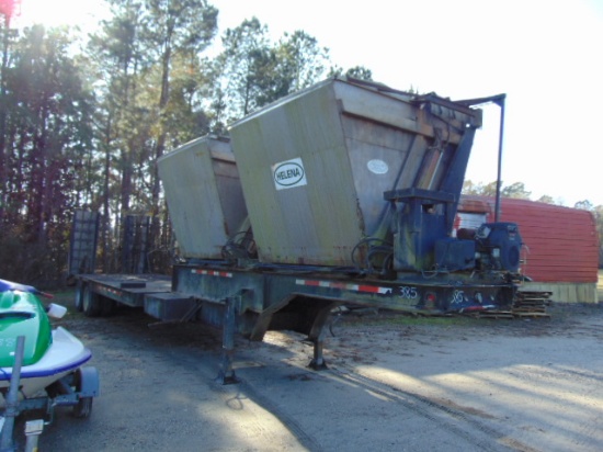 1998 FERTILIZER KILEBREW VIN:1B9MB4520WFBJ1645 trailer, 8'x21' trailer with