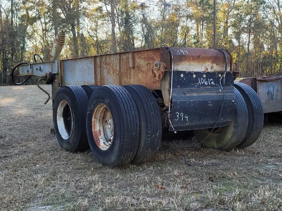 Tandem Axle Frame