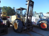 Harlo HP6500 rough terrain forklift, 4x4, Cummins diesel, Hours: 1765, SN: