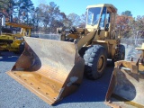 1984 CAT 950B rubber tire loader, closed cab, 108'' loader bucket, SN: 65R0