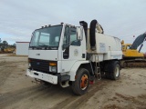 1995 JOHNSON 605 VIN:1FDXR70C2SVA32833 Series street sweeper, Ford chassis,