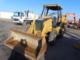 CAT 416D 4x4 backhoe, open cab, 88'' loader bucket, 24'' digging bucket, SN