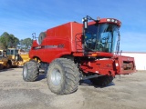 2010 Case IH 8120 Axial flow combine, closed A/C cab, 4 wheel drive, AFS pr