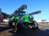 John Deere 4720 high boy sprayer closed A/C cab, min. boom width 196'', max