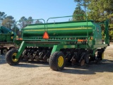JOHN DEERE 1590 double disc press wheel no tilt drill
