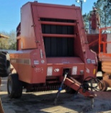 Case IH 8455 round baler, SN: CFH0080368