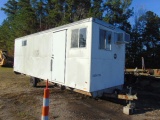 Wells Cargo single axle office trailer 8'x24' S/N: 1WC200L1613047351