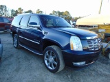 2007 CADILLAC ESCALADE VIN:1GYFK63817R315060 SUV, 6.2L engine, A/T, power w