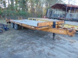 1996 ECONOLINE MP423DE 12-TON BACKHOE PRO SERIES TAG EQUIPMENT TRAILER, vin