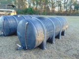 Reddick 900 gal. plastic tank