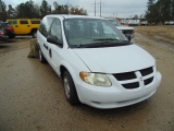 2003 DODGE VIN:1D4GP24363824142 Mini-Van, 3.3L engine, A/T, Cloth Interior