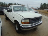 1996 FORD F250 VIN:2FTHF25H8TCA56387 Reg Cab Pickup, 5.8L engine, A/T
