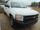 2012 CHEVROLET SILVERADO VIN:1GCNCPEX5CZ142937 Reg. cab pickup, 4.3L engine