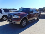 VIN:1FTPW145X6KD77831 2006 Ford F150 King Ranch 4 Door, 5.4L, A/T, Keyless