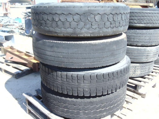 truck tires-pallet 275/80 R 22.5