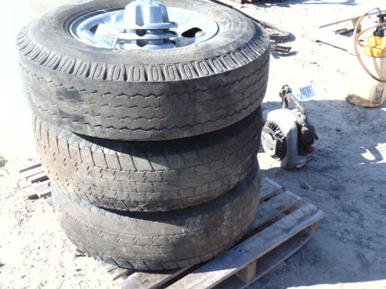 (3) Dodge Rims & Tires