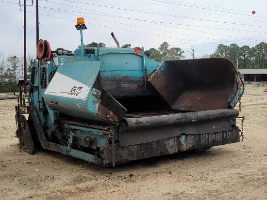 Leeboy 8515 Legend Asphalt paver, steel tracks, propertional electronic steering, 96'' screed w/