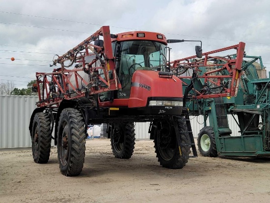 2006 Case IH SPX4410 Patriot Sprayer, Dbl fold booms,380/90R46 tires, erops, no monitor, stainless