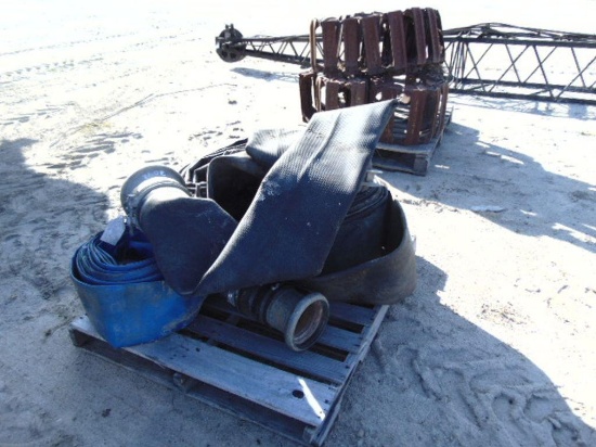 pallet of 8'' water pump hose