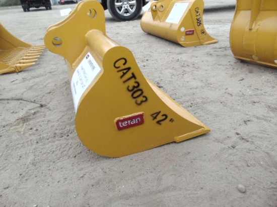 New Teran Clean-Up bucket 42'' for CAT 303PIN40x260MM
