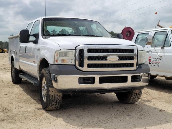 2006 FORD F350 VIN:1FTSW31P26EC53305 A/T, 6.0L Powerstroke Diesel, Crew Cab, 4wd, Spring Susp,