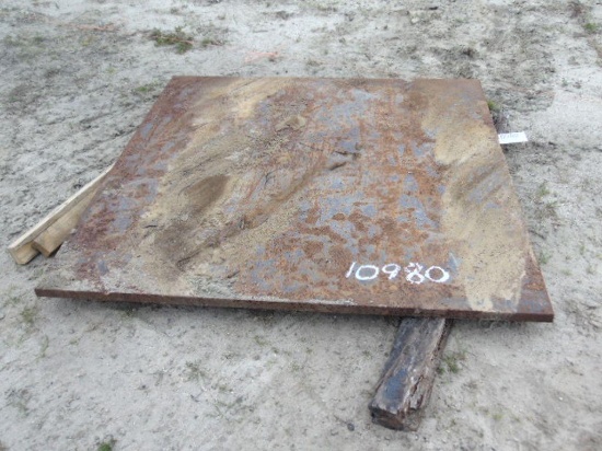 1''x4'x4' Plate steel