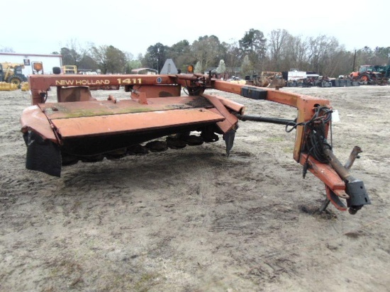 New Holland 1411 Hay Discbine pull type P.T.O driven, Rubber Roller S/N: 609461