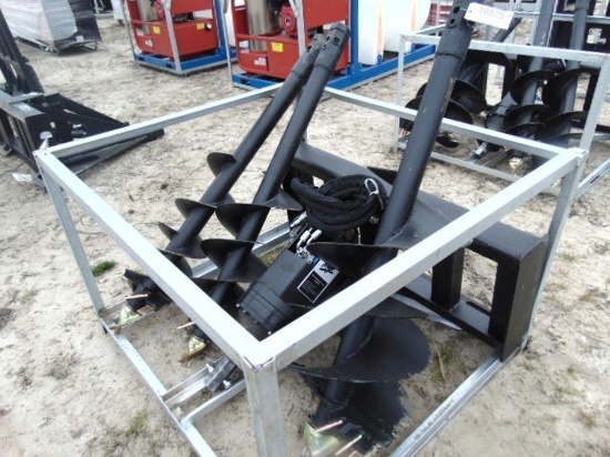 skid steer auger att. with 3 post augers