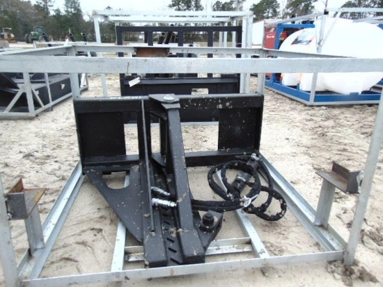 skid steer post puller